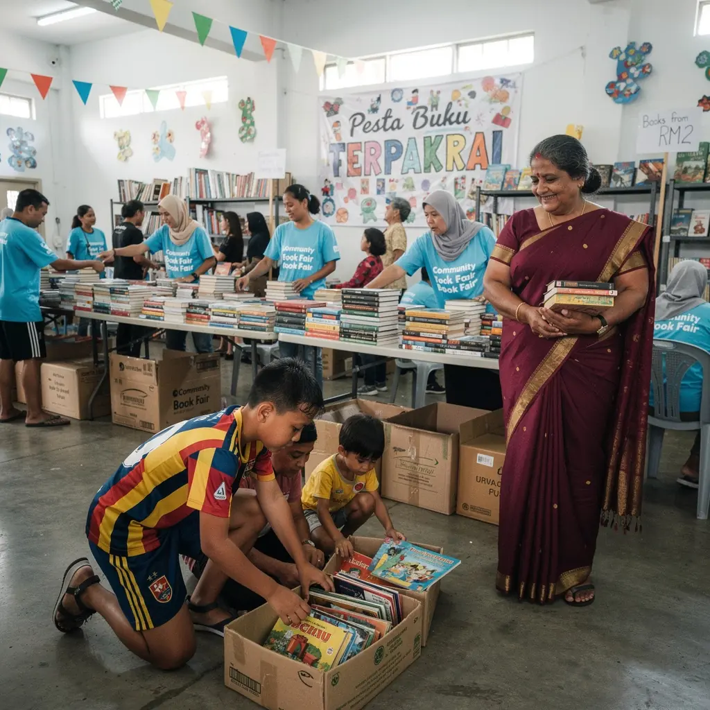 A close-up of a price tag on a used book, highlighting its affordability and value.